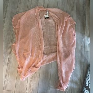 NWT Kensie brand kimono size OS light pink